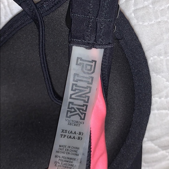 PINK Strappy Front T-back Bikini Swim Suit - Picture 5 of 5